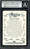 Rod Carew Autographed 2016 Topps Allen & Ginter Baseball's Legends Card #BL-22 Minnesota Twins Beckett BAS Stock #193374