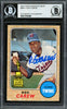Rod Carew Autographed 2016 Topps Berger's Best Card #BB-17 Minnesota Twins Beckett BAS #12754388