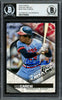 Rod Carew Autographed 2018 Topps Instant Impact Card #II-43 Minnesota Twins Beckett BAS #12754504