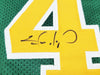 Seattle Supersonics Shawn Kemp Autographed Green Jersey MCS Holo Stock #202427