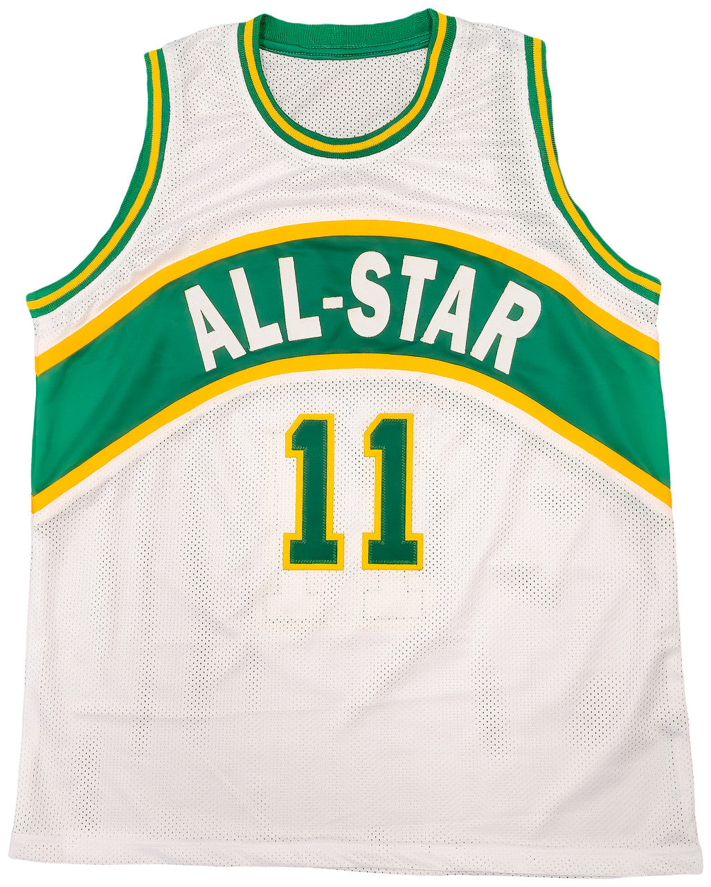 Seattle Supersonics Detlef Schrempf Autographed White Jersey MCS Holo Stock #202422
