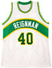 Seattle Supersonics Shawn Kemp Autographed White Jersey MCS Holo Stock #202426