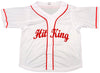 Cincinnati Reds Pete Rose Autographed White Jersey PR Holo Stock #202356