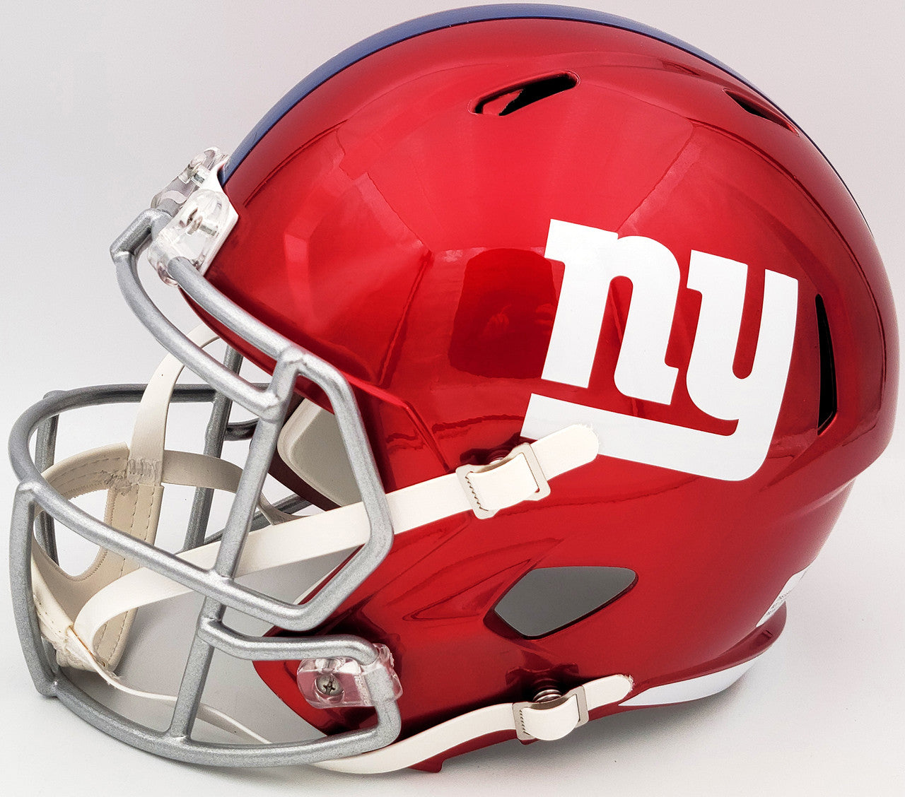 Lawrence Taylor & Saquon Barkley Autographed New York Giants Flash Red Full Size Replica Speed Helmet "NFL ROY" Beckett BAS QR Stock #202987