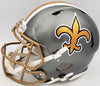 Jameis Winston Autographed New Orleans Saints Flash Gray Full Size Authentic Speed Helmet Beckett BAS QR Stock #202999