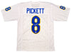 Pittsburgh Panthers Kenny Pickett Autographed White Jersey Beckett BAS QR Stock #202977