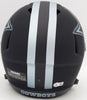 Ezekiel Elliott Autographed Dallas Cowboys Eclipse Black Full Size Replica Speed Helmet Beckett BAS QR Stock #203007
