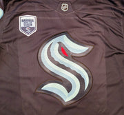 Seattle Kraken Ryan Donato Autographed Blue Fanatics Jersey Size XL Inaugural Season Patch Fanatics Holo Stock #202597