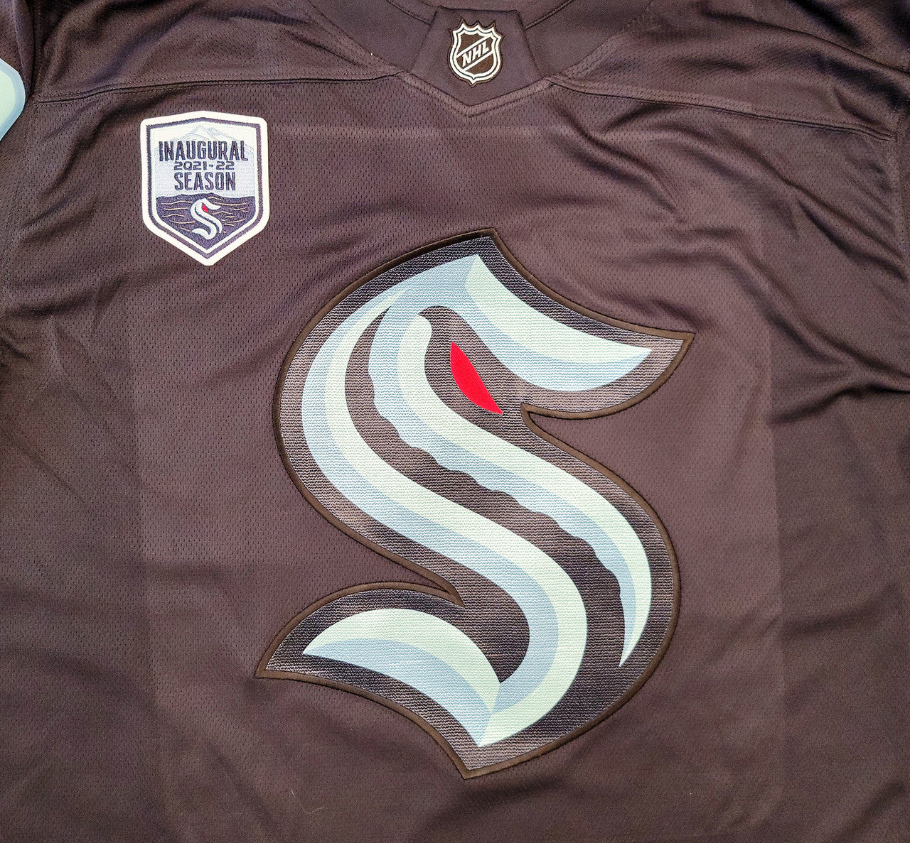 Seattle Kraken Ryan Donato Autographed Blue Fanatics Jersey Size XL Inaugural Season Patch Fanatics Holo Stock #202597