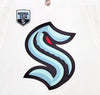 Seattle Kraken Ryan Donato Autographed White Adidas Jersey Size 54 "1st Kraken Goal" Inaugural Season Patch Fanatics Holo Stock #202596