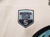 Seattle Kraken Ryan Donato Autographed White Adidas Jersey Size 54 "1st Kraken Goal" Inaugural Season Patch Fanatics Holo Stock #202596