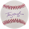 Tommy Manzella Autographed Official MLB Baseball Houston Astros Tristar Holo #6130330
