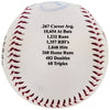 Brooks Robinson Autographed Official Statball Logo Baseball Baltimore Orioles PSA/DNA #T43845