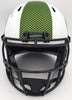 Walter Jones Autographed Seattle Seahawks Lunar Eclipse White Full Size Replica Speed Helmet "HOF 14" MCS Holo Stock #203080