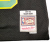 Seattle Supersonics Shawn Kemp Autographed Black Authentic Mitchell & Ness Hardwood Classics Swingman Jersey Size M Signed On Front "Reign Man" MCS Holo Stock #203433