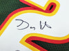 Seattle Supersonics Gary Payton Autographed Dark Green & Red Jersey Beckett BAS QR Stock #203422