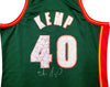 Seattle Supersonics Shawn Kemp Autographed Green Authentic Mitchell & Ness Hardwood Classics Swingman Jersey NBA Top 75 Size XXL MCS Holo Stock #203428