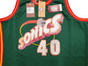 Seattle Supersonics Shawn Kemp Autographed Green Authentic Mitchell & Ness Hardwood Classics Swingman Jersey NBA Top 75 Size XXL MCS Holo Stock #203428