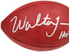 Walter Jones Autographed Official NFL Leather Football Seattle Seahawks "HOF 14" MCS Holo Stock #203089