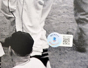Bill Mazeroski Autographed 16x20 Photo Pittsburgh Pirates 1960 Game 7 Walk Off Home Run Beckett BAS Stock #203043