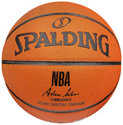 Gary Payton & Shawn Kemp Autographed Official Spalding White Basketball Seattle Supersonics MCS Holo & Beckett BAS QR Stock #203415