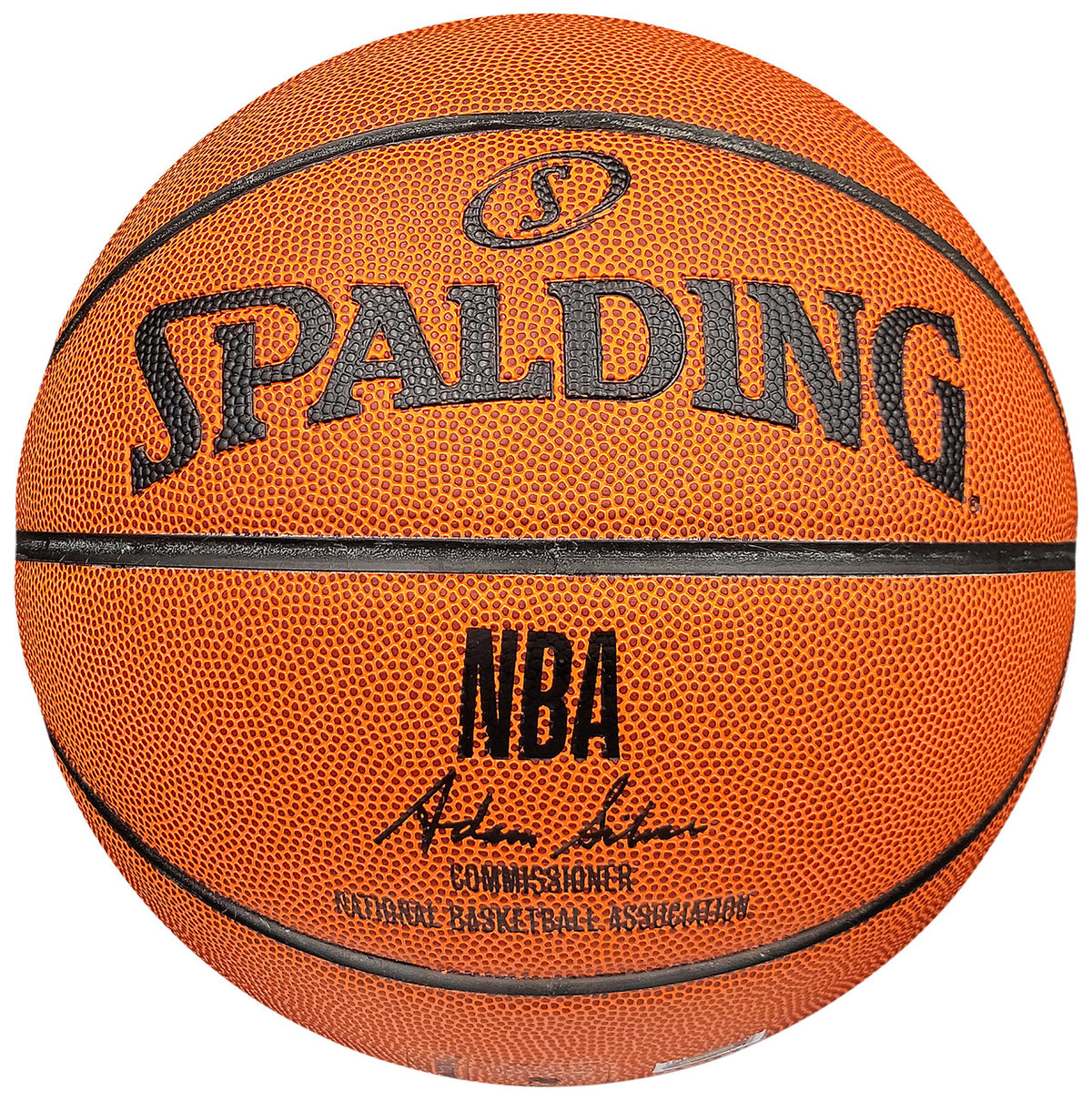 Gary Payton & Shawn Kemp Autographed Official Spalding White Basketball Seattle Supersonics MCS Holo & Beckett BAS QR Stock #203415