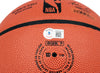 Gary Payton Autographed Authentic Indoor Outdoor Basketball Seattle Supersonics MCS Holo & Beckett BAS QR Stock #203419