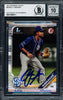 CJ Abrams Autographed 2019 Bowman Draft Rookie Card #BD85 San Diego Padres Auto Grade Gem Mint 10 Beckett BAS Stock #202932