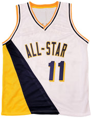 Indiana Pacers Detlef Schrempf Autographed White Jersey MCS Holo Stock #202424