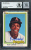 Rod Carew Autographed 1981 Donruss Card #169 California Angels Auto Grade Gem Mint 10 Beckett BAS #12751539