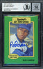 Rod Carew Autographed 1987 Hygrade Baseball's All-time Greats Card #17 Minnesota Twins Auto Grade Gem Mint 10 Beckett BAS Stock #192685