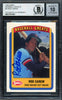Rod Carew Autographed 1990 Swell Card #4 Minnesota Twins Auto Grade Gem Mint 10 Beckett BAS Stock #192691