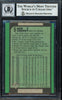 Rod Carew Autographed 1991 Bowman Card #5 California Angels Auto Grade Gem Mint 10 Beckett BAS Stock #192695