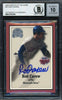 Rod Carew Autographed 2000 Fleer Greats of the Game Card #75 Minnesota Twins Auto Grade Gem Mint 10 Beckett BAS #12751678