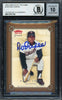 Rod Carew Autographed 2004 Fleer Greats of the Game Card #136 Minnesota Twins Auto Grade Gem Mint 10 Beckett BAS #12751742