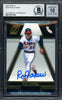Rod Carew Autographed 2005 Donruss Zenith Card #244 California Angels Auto Grade Gem Mint 10 Beckett BAS #12751756