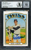 Rod Carew Autographed 2011 Topps 60 Years of Topps Card #60YOT-21 Minnesota Twins Auto Grade Gem Mint 10 Beckett BAS Stock #192764