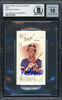 Rod Carew Autographed 2014 Topps Allen & Ginter Mini Card #75 California Angels Auto Grade Gem Mint 10 Beckett BAS #12751957