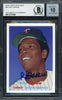 Rod Carew Autographed 2015 Topps Archives Card #63 Minnesota Twins Auto Grade Gem Mint 10 Beckett BAS #12751969