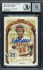 Rod Carew Autographed 2016 Topps Allen & Ginter Number's Game Card #NG-85 California Angels Auto Grade Gem Mint 10 Beckett BAS Stock #192805