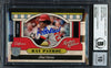 Rod Carew Autographed 2019 Panini Leather & Lumber Card #BP-5 Minnesota Twins Auto Grade Gem Mint 10 Beckett BAS #12752027
