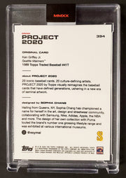 Ken Griffey Jr. 2020 Topps Project Sophia Chang Rainbow Foil Card #394 Seattle Mariners SKU #189488