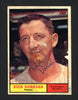 Dick Donovan Autographed 1961 Topps Card #414 Washington Senators SKU #164307