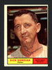 Dick Donovan Autographed 1961 Topps Card #414 Washington Senators SKU #164308