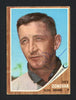 Dick Donovan Autographed 1962 Topps Card #15 Cleveland Indians SKU #164309