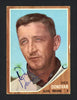 Dick Donovan Autographed 1962 Topps Card #15 Cleveland Indians SKU #164310