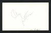 Don Sutton Autographed 3x5 Index Card Los Angeles Dodgers SKU #158262