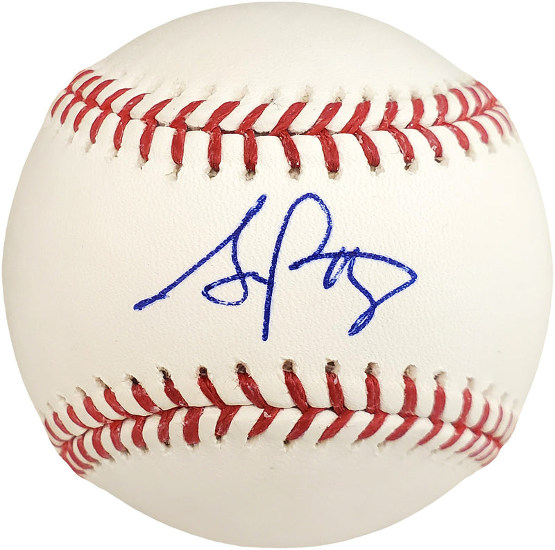 Stephen Piscotty Autographed Official MLB Baseball Cardinals, A's MLB Holo Stock #102685