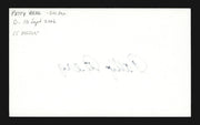 Patty Berg Autographed 3x5 Index Card LPGA Hall of Fame SKU #193956