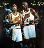 Gary Payton & Shawn Kemp Autographed 16x20 Photo Seattle Supersonics Beckett BAS QR Stock #203418